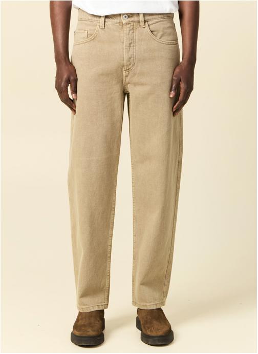Bonobo Jeans droit Jeans loose - RELAX-FADED homme vert