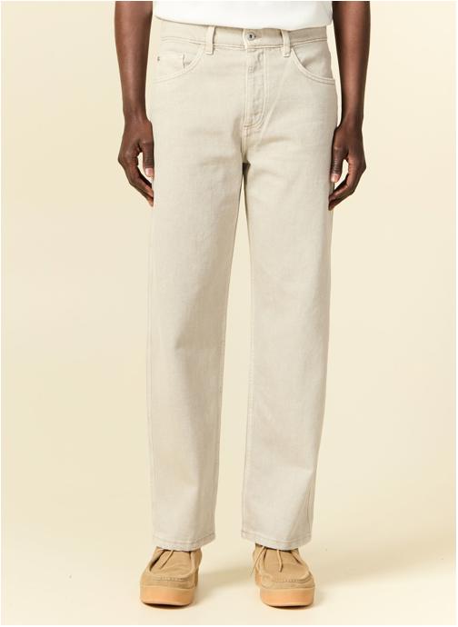 Bonobo Jeans droit Jeans loose - RELAX-FADED homme gris