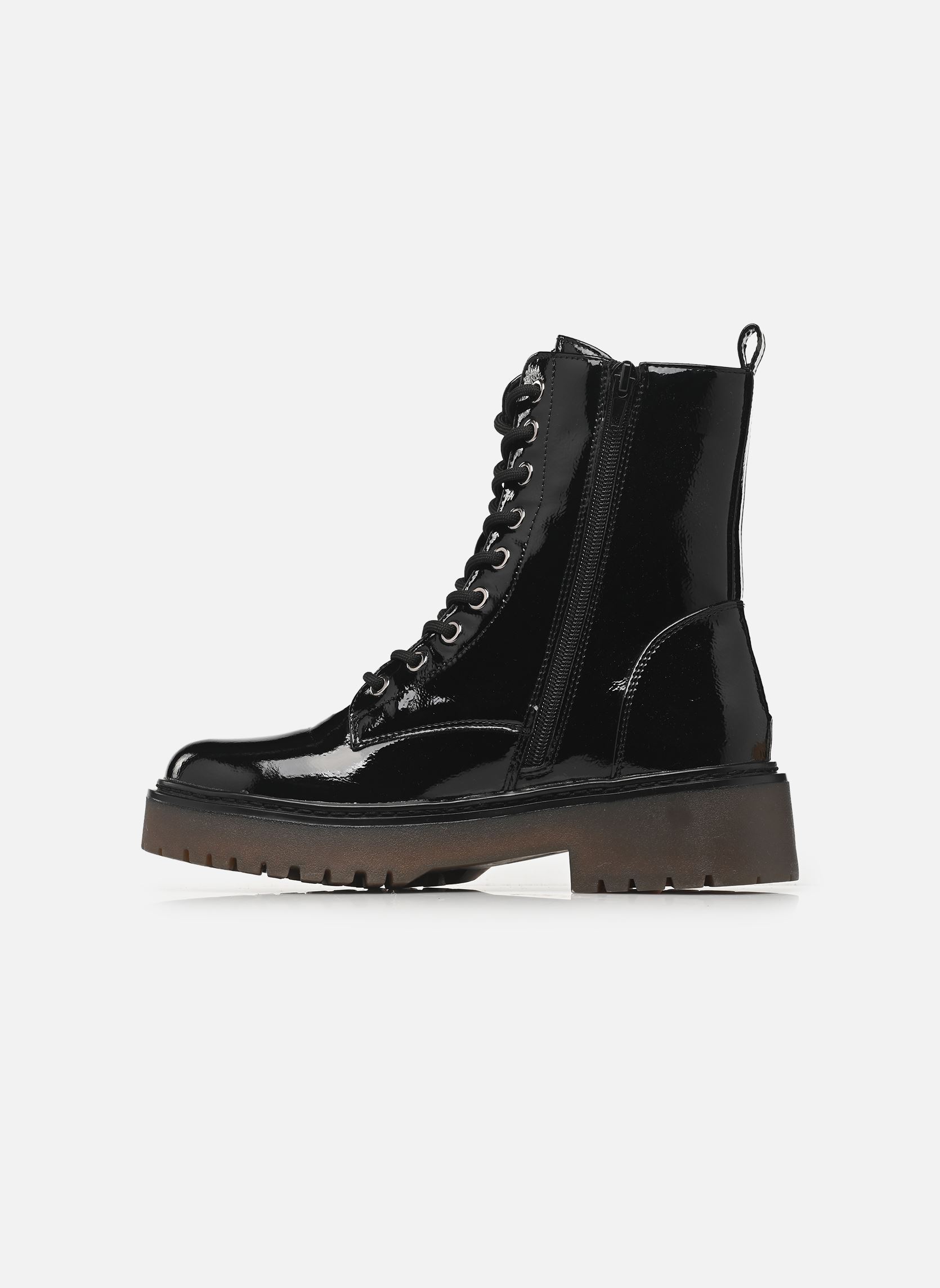Bottines à lacets Boots THIPOU femme noir MADE BY Bottines à lacets Boots THIPOU femme noir NOIR