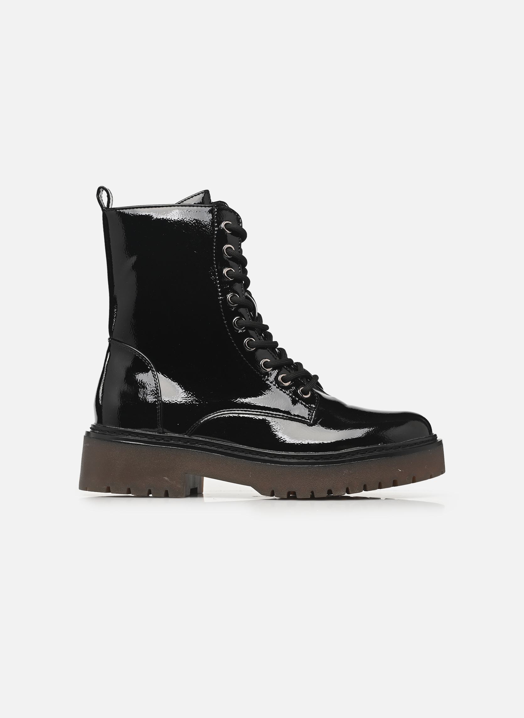 Bottines à lacets Boots THIPOU femme noir MADE BY Bottines à lacets Boots THIPOU femme noir NOIR