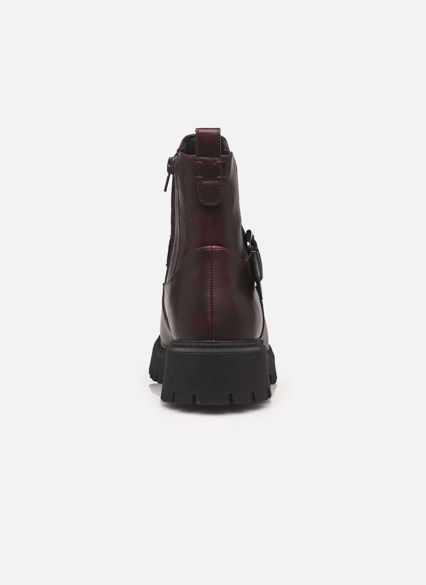 Bottines motardes Boots THIBIKE femme bordeaux MADE BY Bottines motardes Boots THIBIKE femme bordeaux BORDEAUX