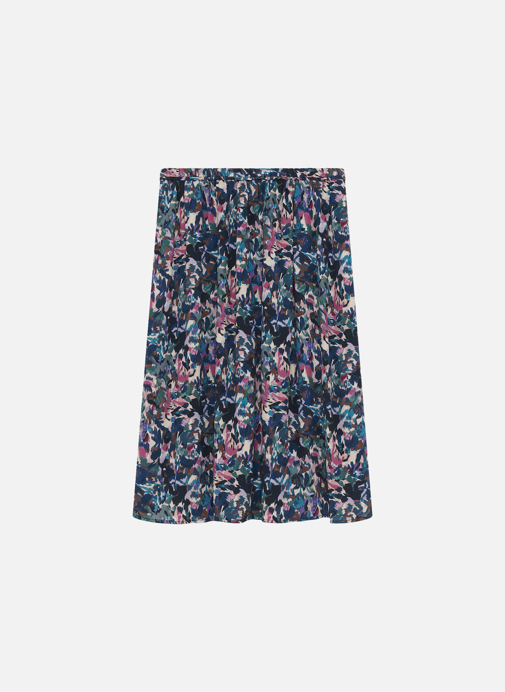 Jupes mi-longues 251J-JOLINA femme multicolore Caroll Jupes mi-longues 251J-JOLINA femme multicolore Multicouleur