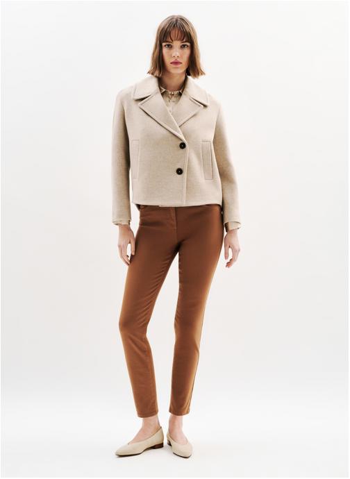 Caroll Manteaux classiques Manteaux - 251G-GEORGES femme beige