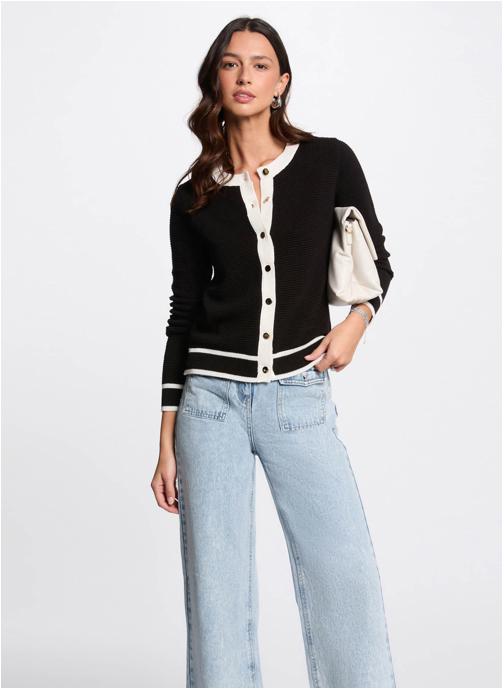 Morgan Gilets 251-MBEYA femme noir