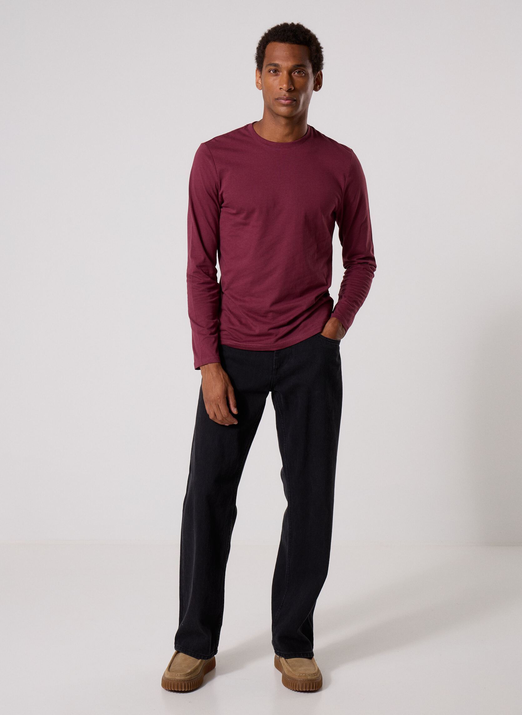 Tee-shirts TARUNI homme bordeaux MADE BY Tee-shirts TARUNI homme bordeaux VINEYARD WINE