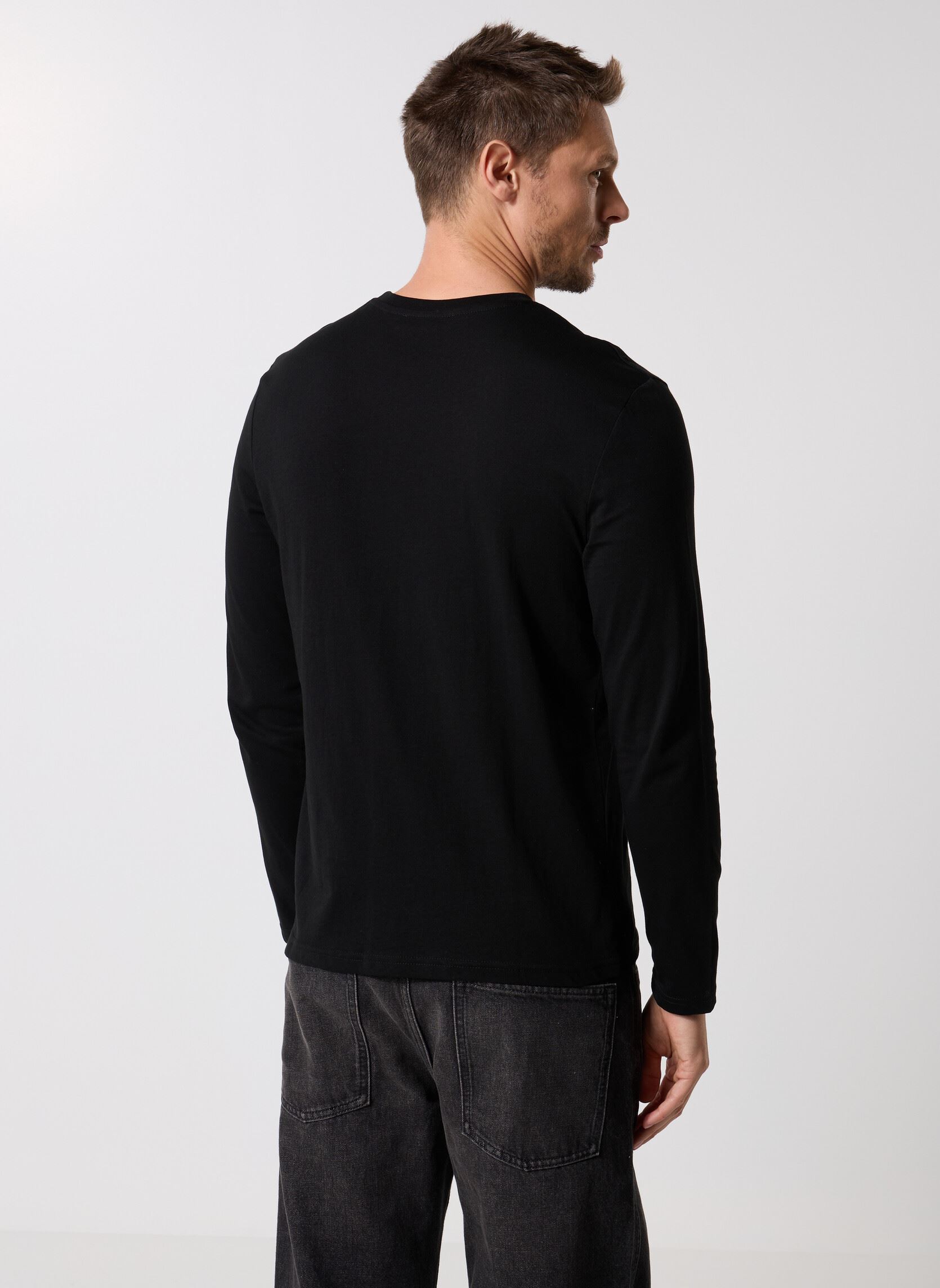 Tee-shirts manches longues TARUNI homme noir MADE BY Tee-shirts manches longues TARUNI homme noir Z*NOIR