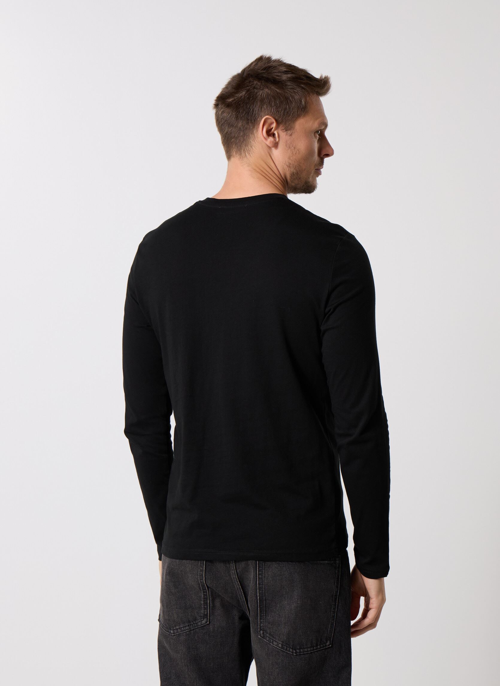 Tee-shirts manches longues TARNOVE homme noir MADE BY Tee-shirts manches longues TARNOVE homme noir NOIR