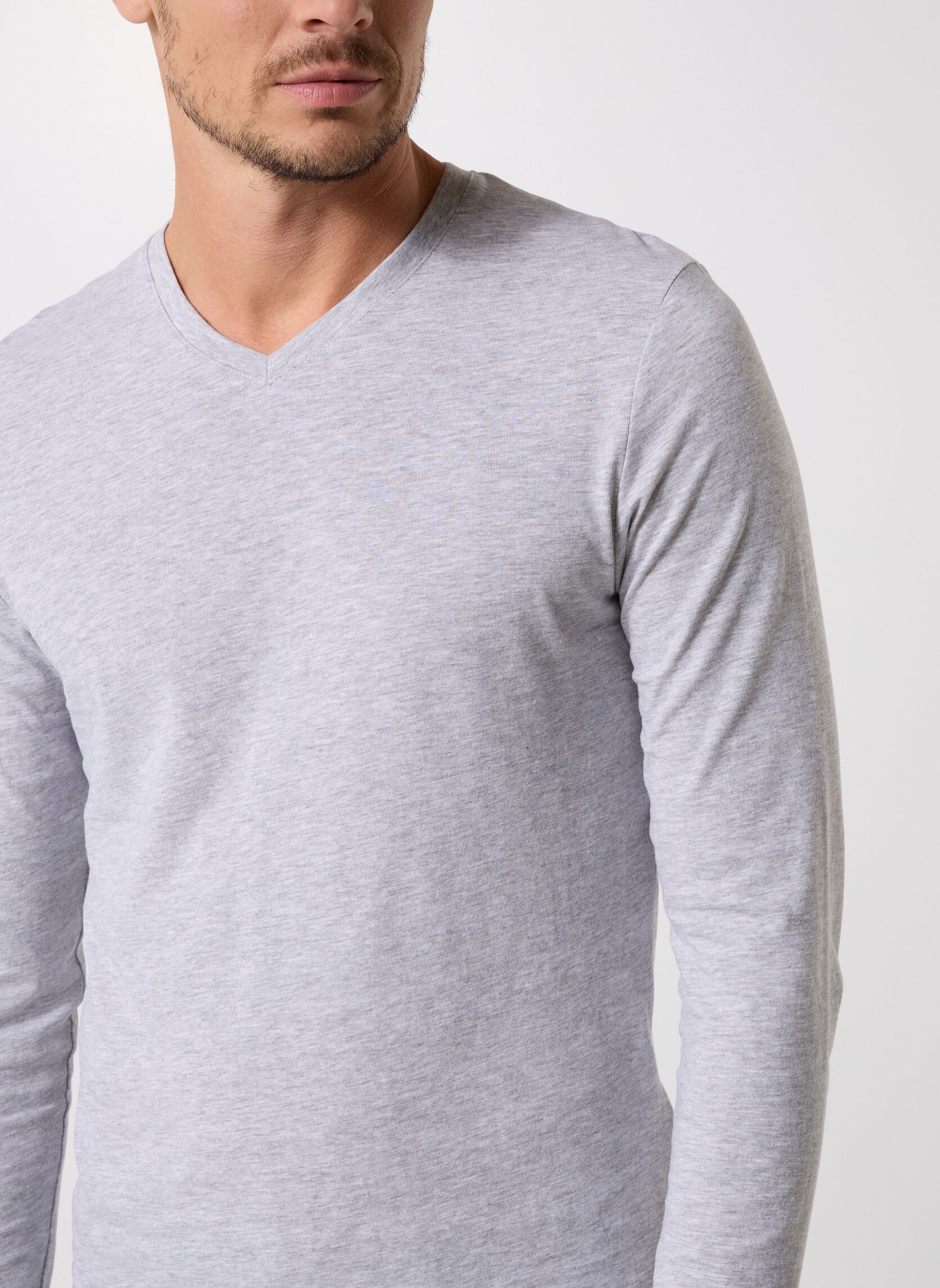 Tee-shirts manches longues TARNOVE homme gris MADE BY Tee-shirts manches longues TARNOVE homme gris GRIS