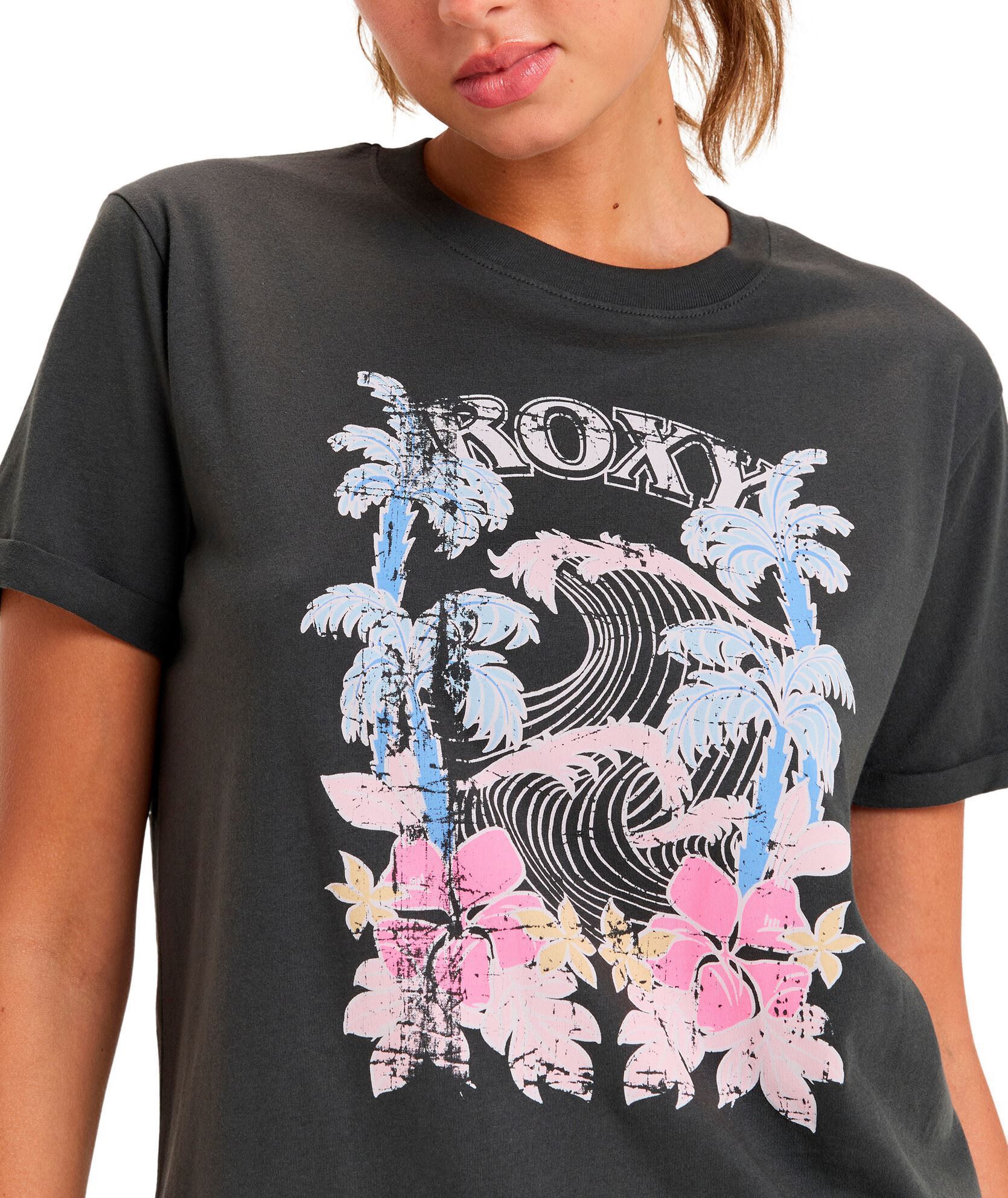 T-Shirts OCEANREGULAR PO damen schwarz Roxy T-Shirts OCEANREGULAR PO damen schwarz PHANTOM