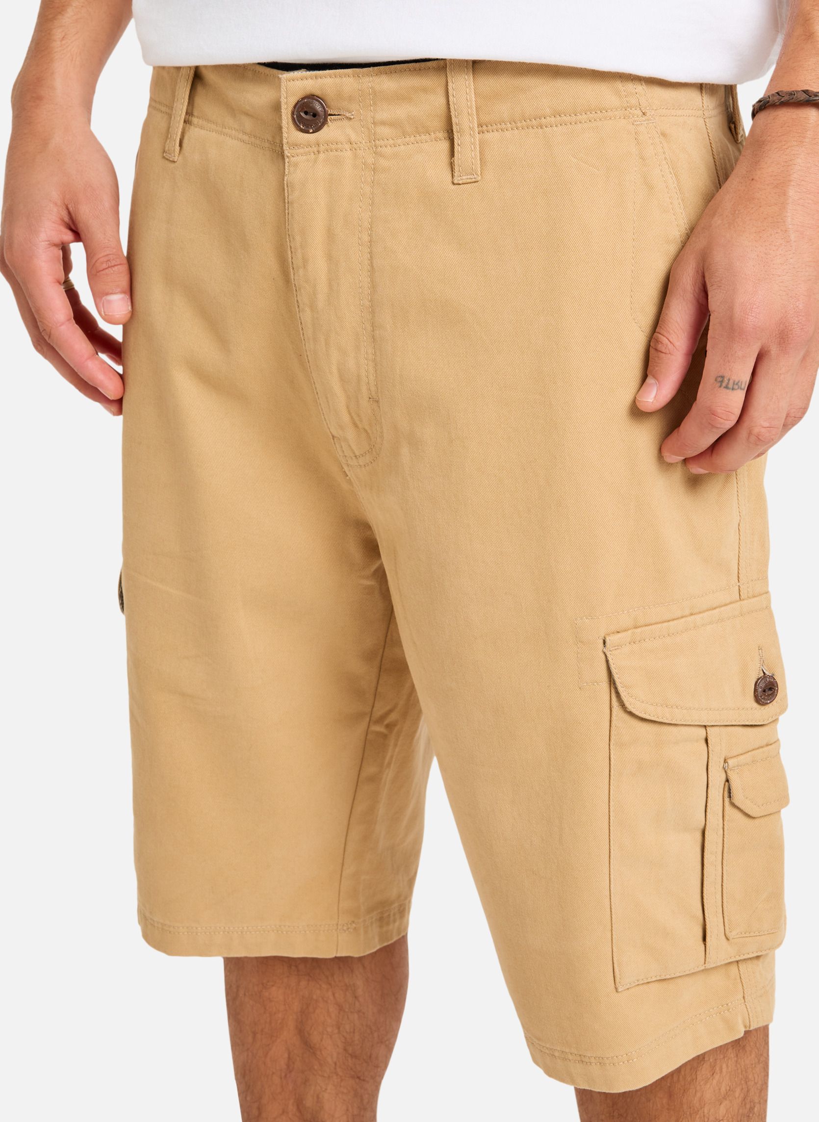 Shorts Crucial Battle Cargo homme beige Quiksilver Shorts Crucial Battle Cargo homme beige Beige