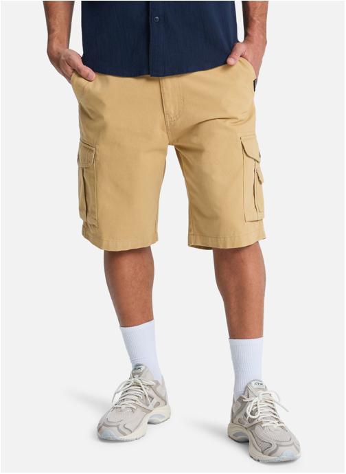 Quiksilver Shorts Crucial Battle Cargo homme beige