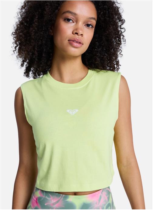 Roxy Tee-shirts Essential Energy femme vert