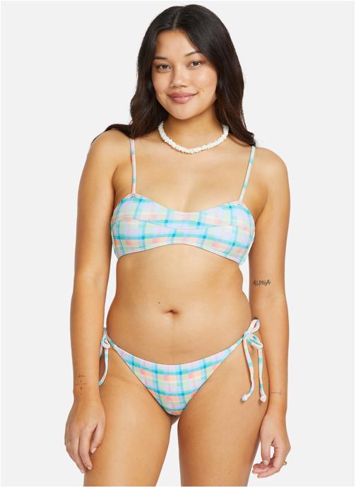 Billabong Hauts de maillot balconnet Check The Waves femme multicolore