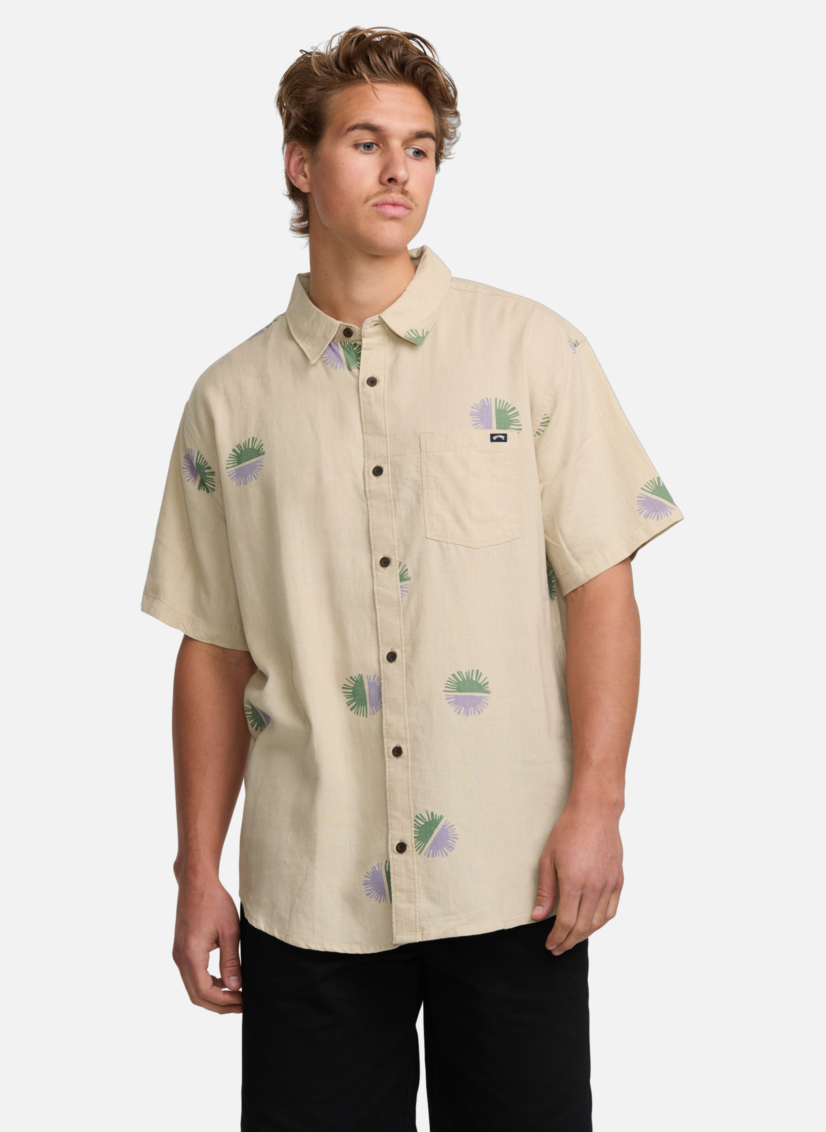 Chemises Cordoba homme beige Billabong Chemises Cordoba homme beige Beige