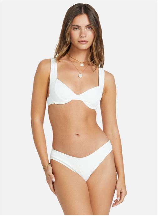 Billabong Bas de maillot culotte Salt and Sol Bondi femme blanc