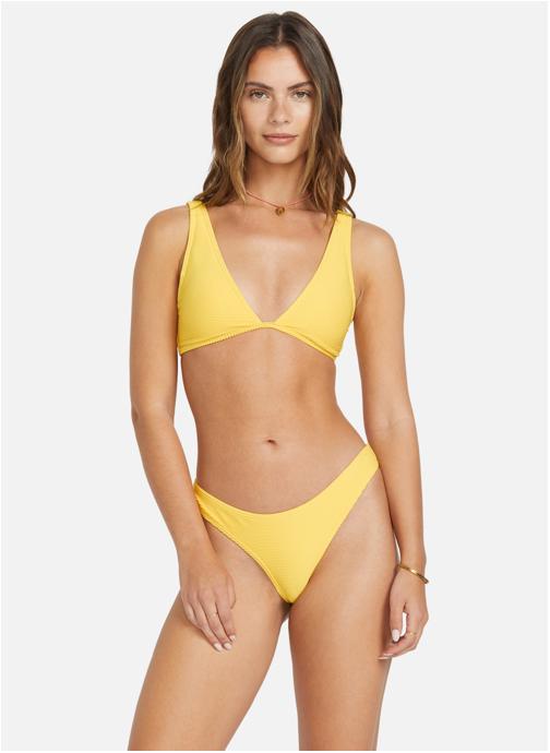 Billabong Bas de maillot culotte Tanlines femme jaune