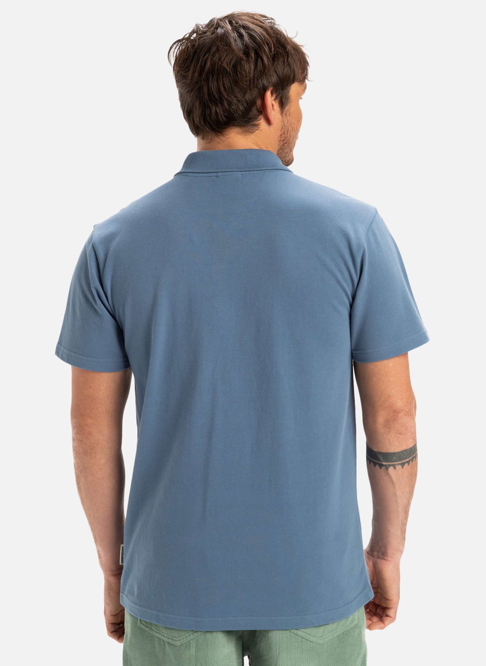 Polos DNA homme bleu Quiksilver Polos DNA homme bleu Bleu