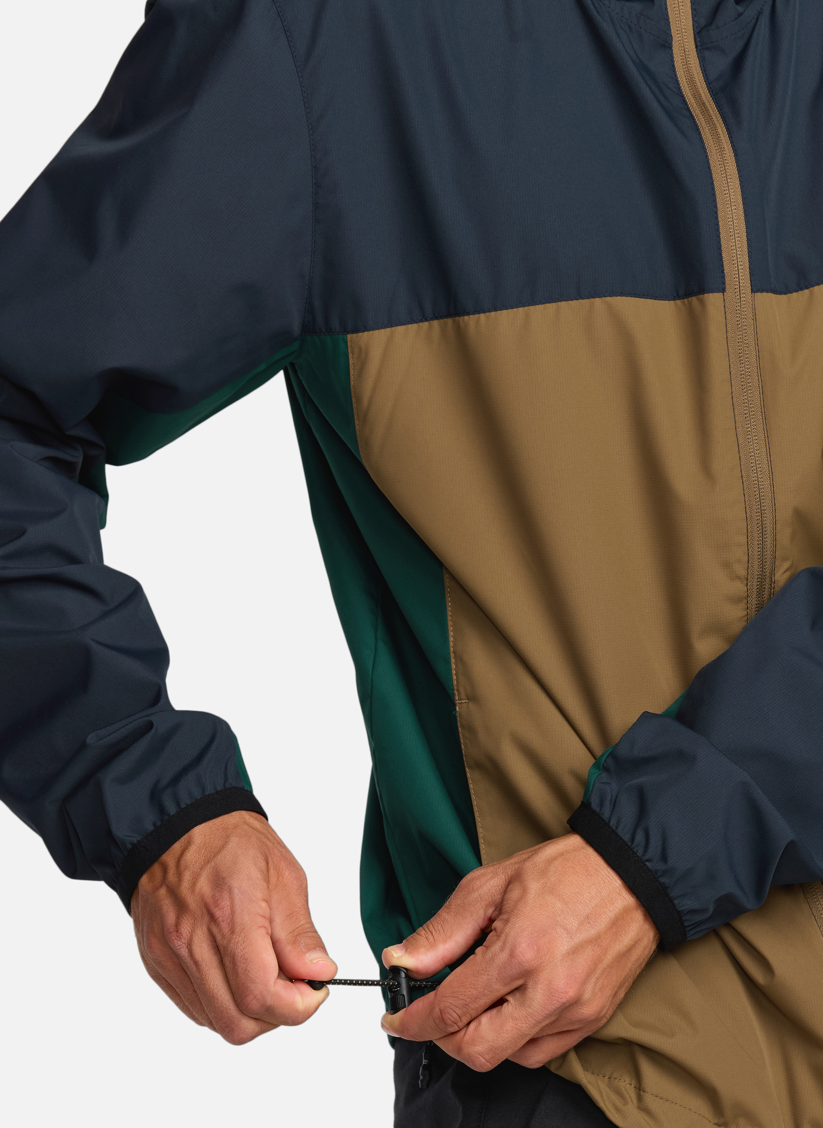 Blouson imperméable coupe vent WOOL SUPREME Marine
