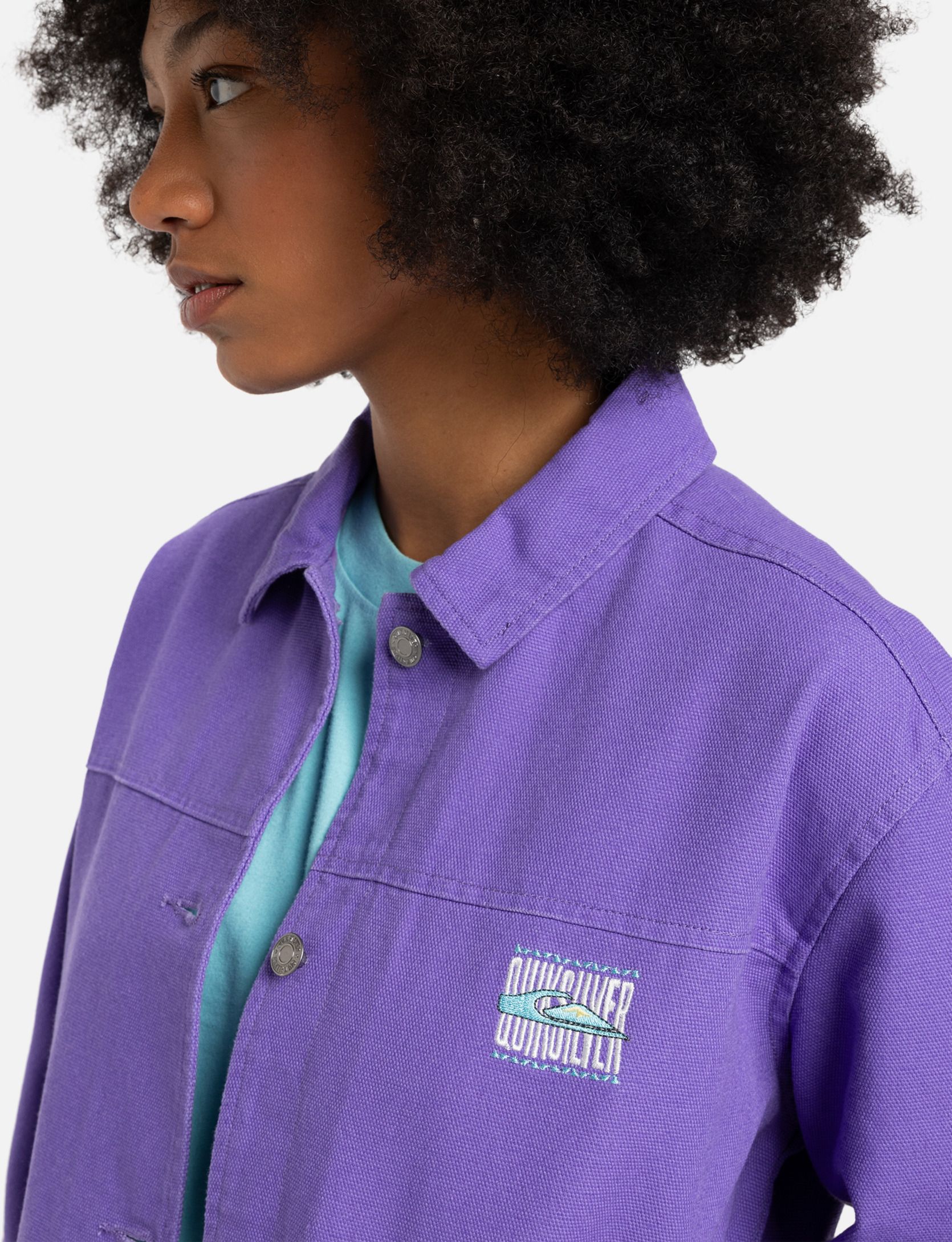 Vestes Workwear femme violet Quiksilver Vestes Workwear femme violet Violet