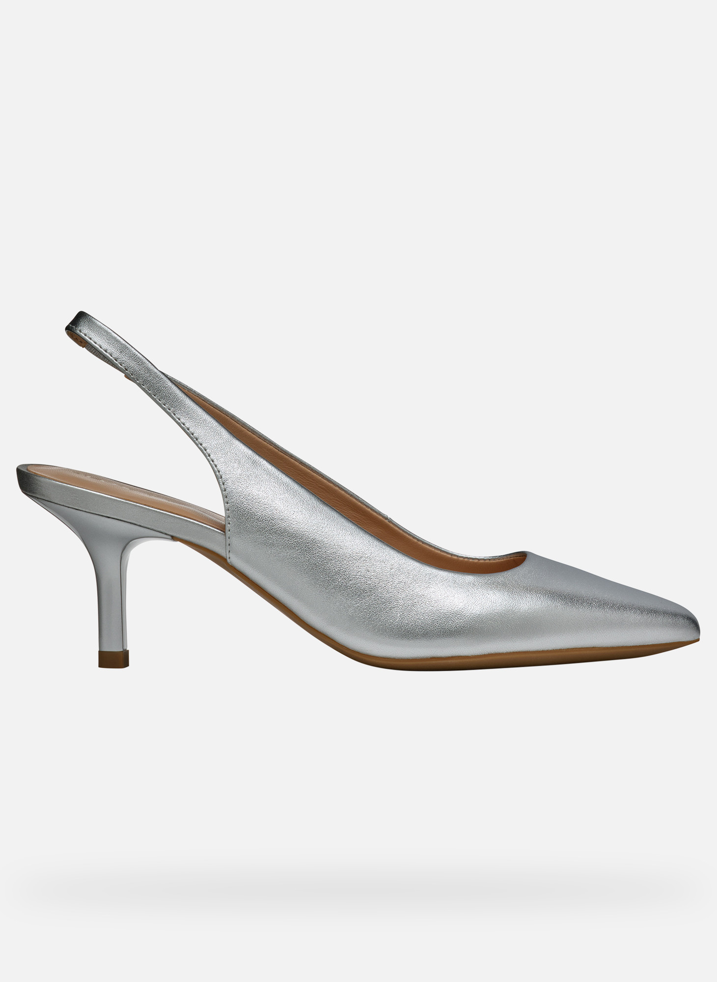Escarpins Chloé - Argenté - Cuir - Pointure 39,5 - Occasion