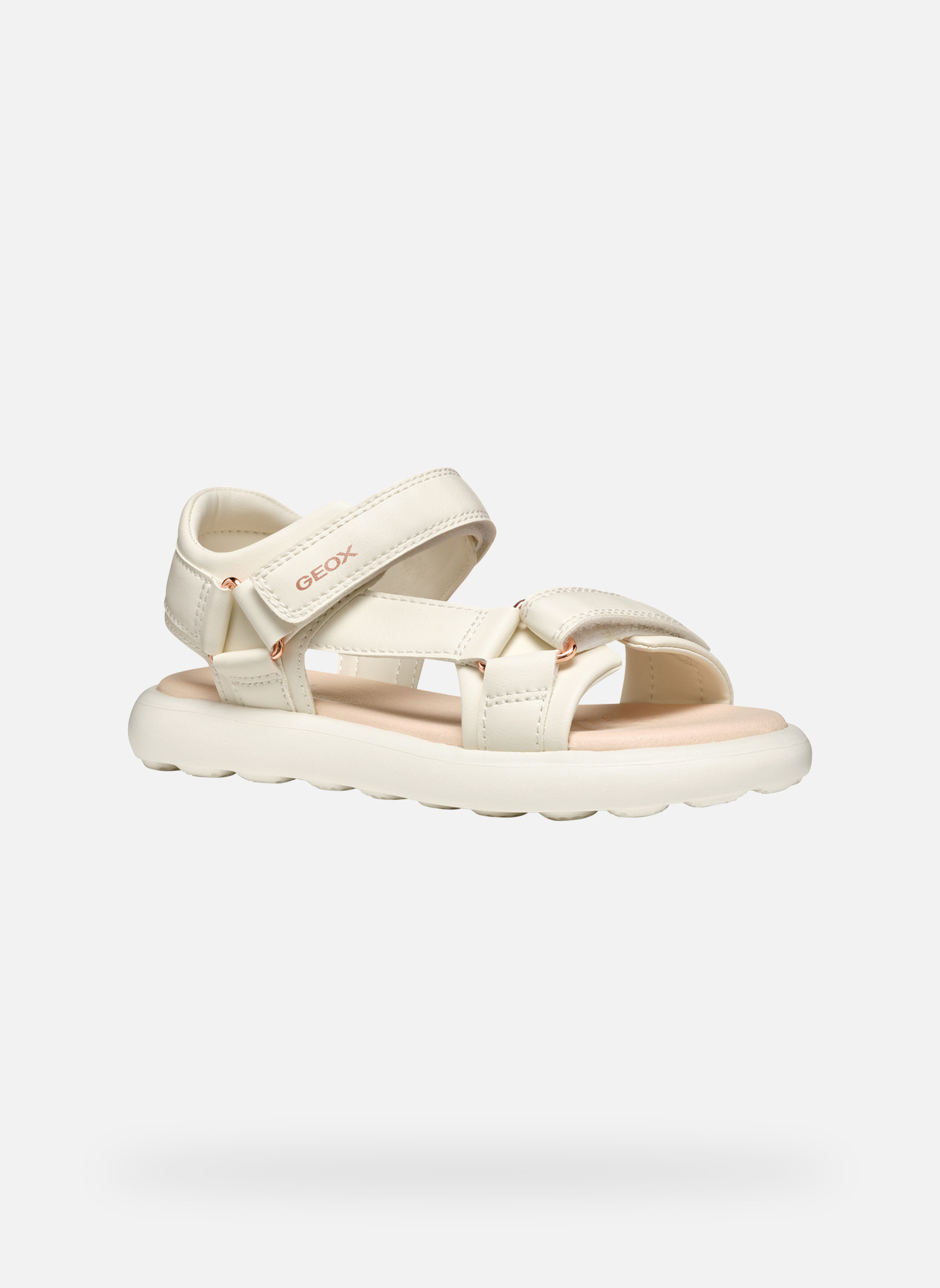 Sandalen Geox J Puffypop Gi J55MSC 000BC C2012 M Goldfarben