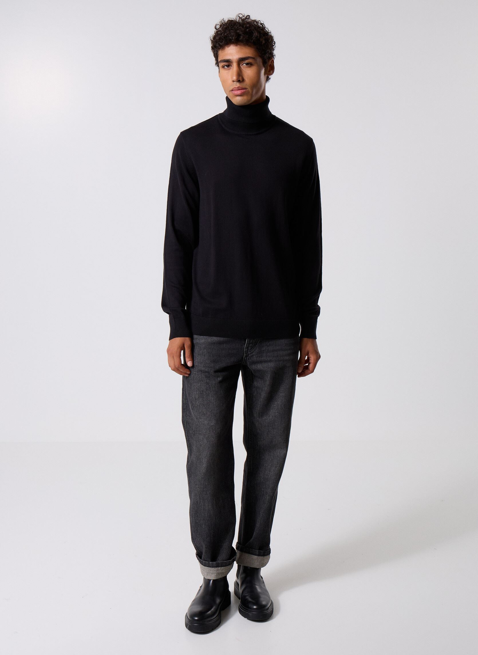 Pulls PROULI homme noir MADE BY Pulls PROULI homme noir Noir