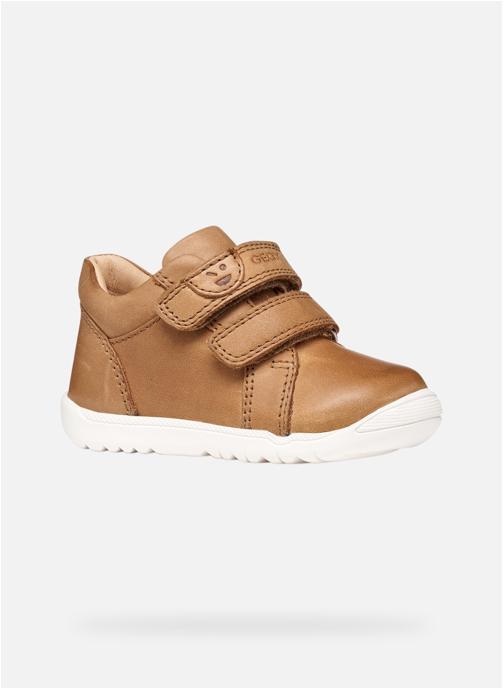 Geox Chaussons MACCHIA BABY BOY garçon marron