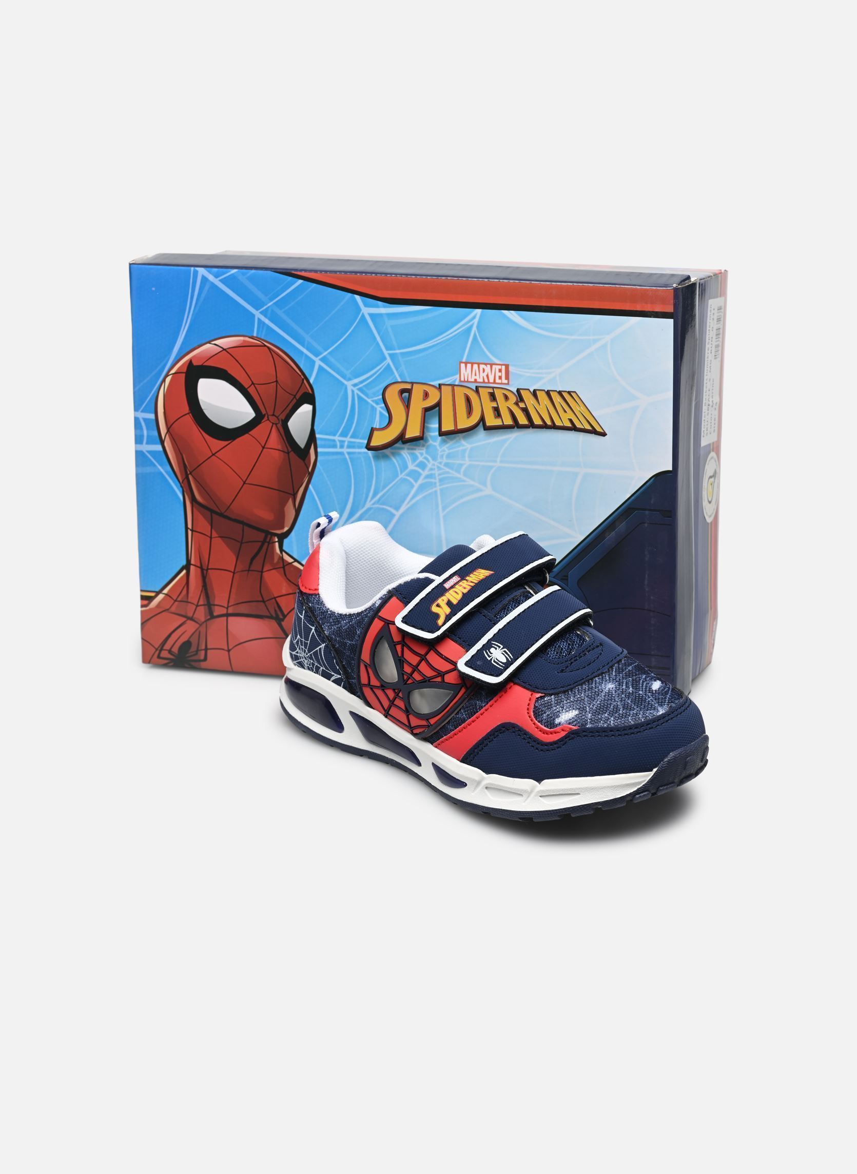 Baskets Baskets lumière Spiderman garçon bleu MADE BY Baskets Baskets lumière Spiderman garçon bleu Marine