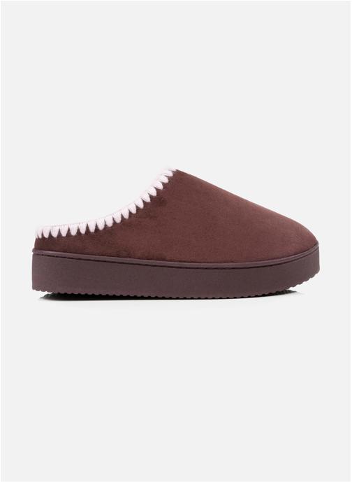 Isotoner Chaussons Chaussons mules plateforme Femme Cachou femme marron