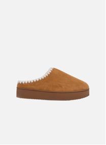 Chaussons Chaussons mules plateforme Femme Cachou femme marron Isotoner Chaussons Chaussons mules plateforme Femme Cachou femme marron Marron clair