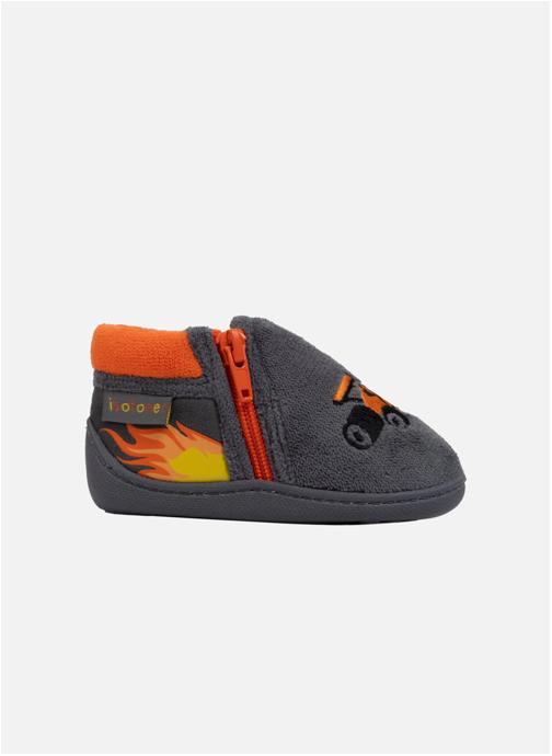 Isotoner Chaussons Chaussons bottillons zip Enfant Gris Voiture garçon gris