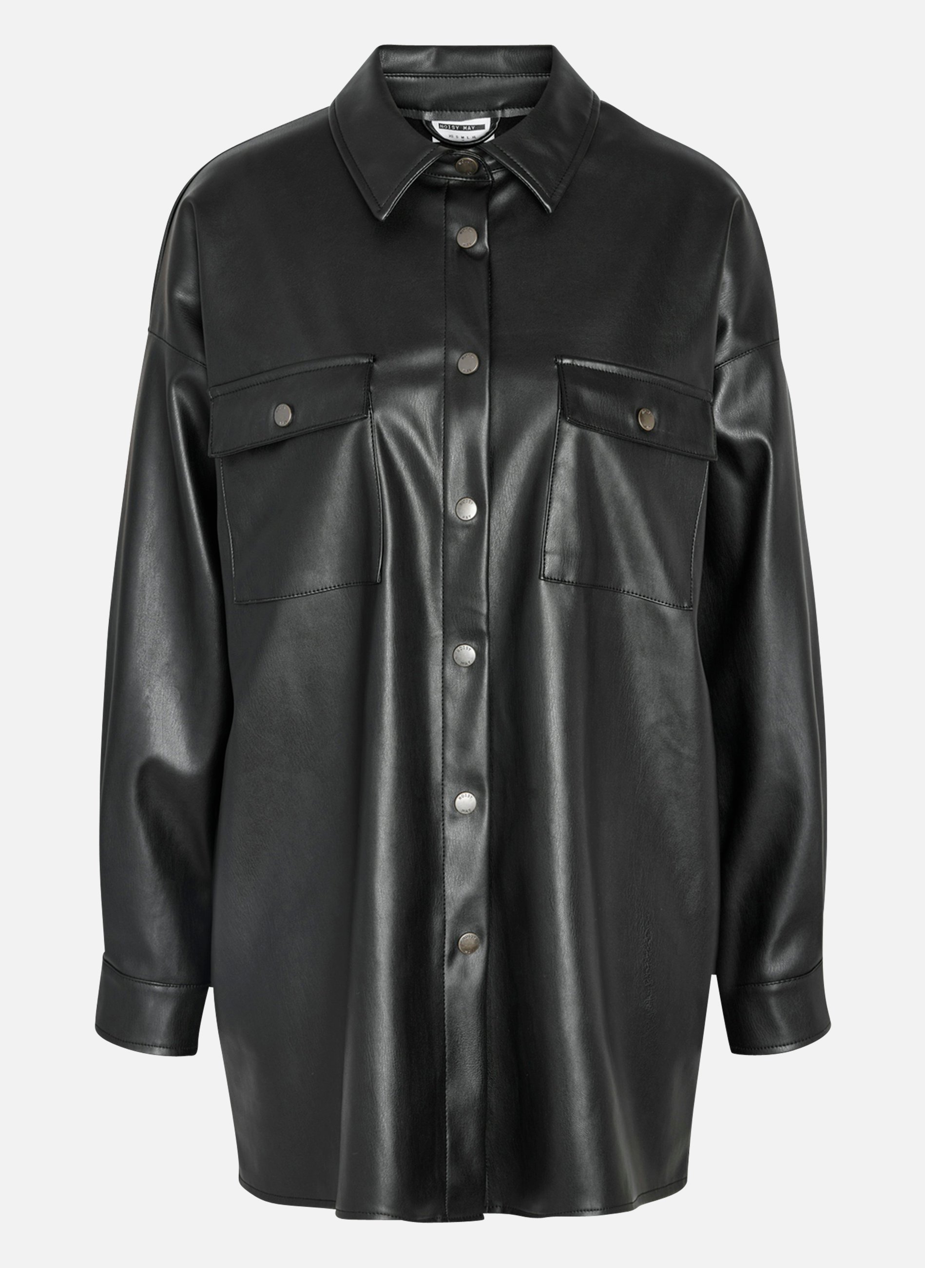 Chemises Surchemise oversize femme noir Noisy May Chemises Surchemise oversize femme noir Noir