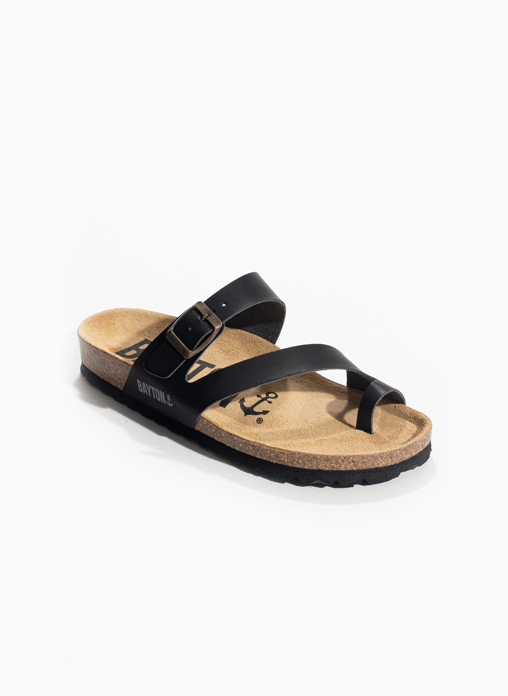 Mules Tongs BISCAYE pour femme Noir femme noir Bayton Mules Tongs BISCAYE pour femme Noir femme noir Noir