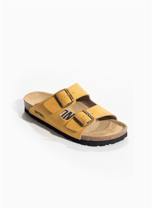 Bayton Mules Sandales ATLAS pour femme Jaune femme jaune