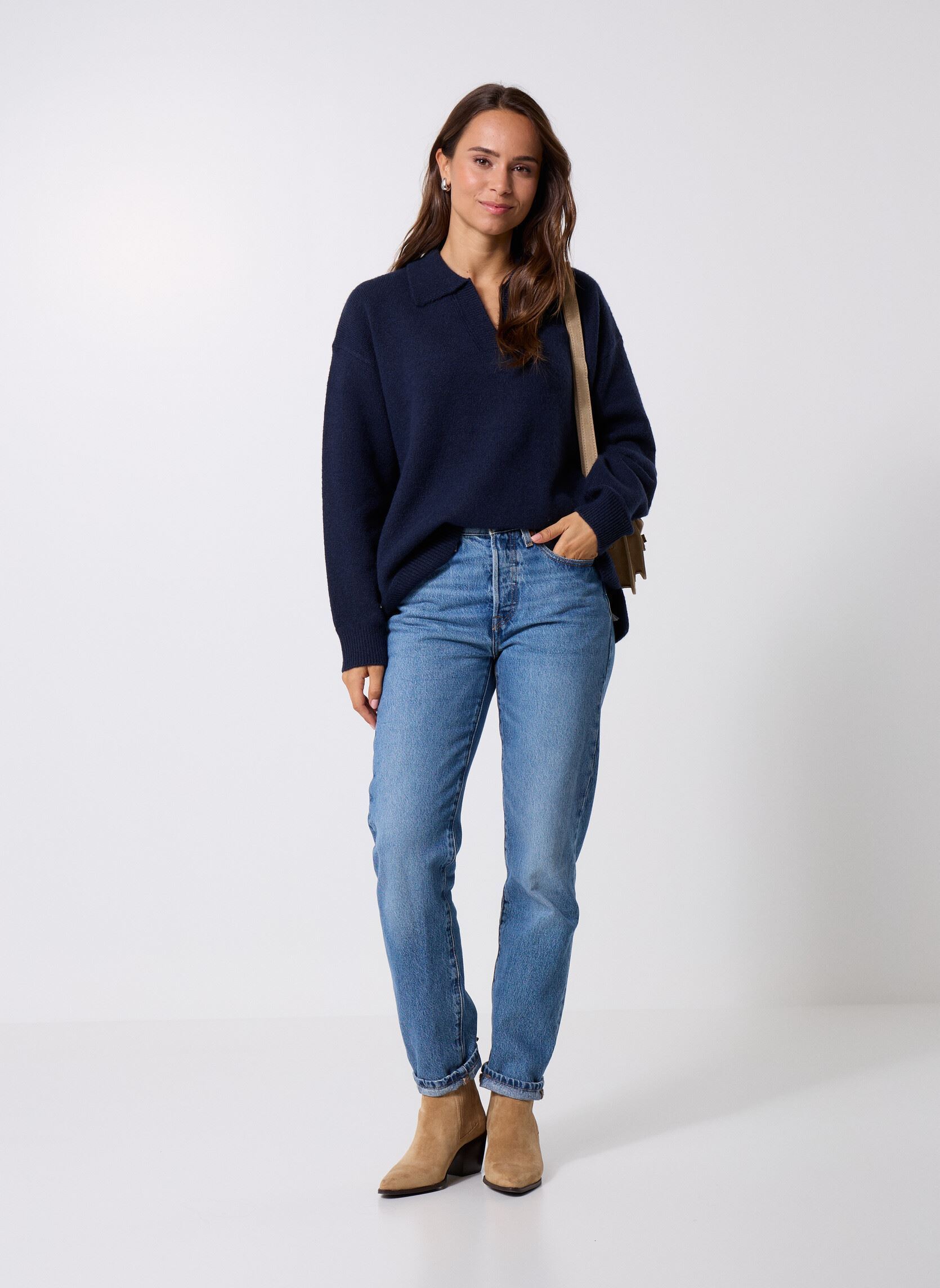 Pulls MANUELLA femme bleu MADE BY Pulls MANUELLA femme bleu NIGHT SKY