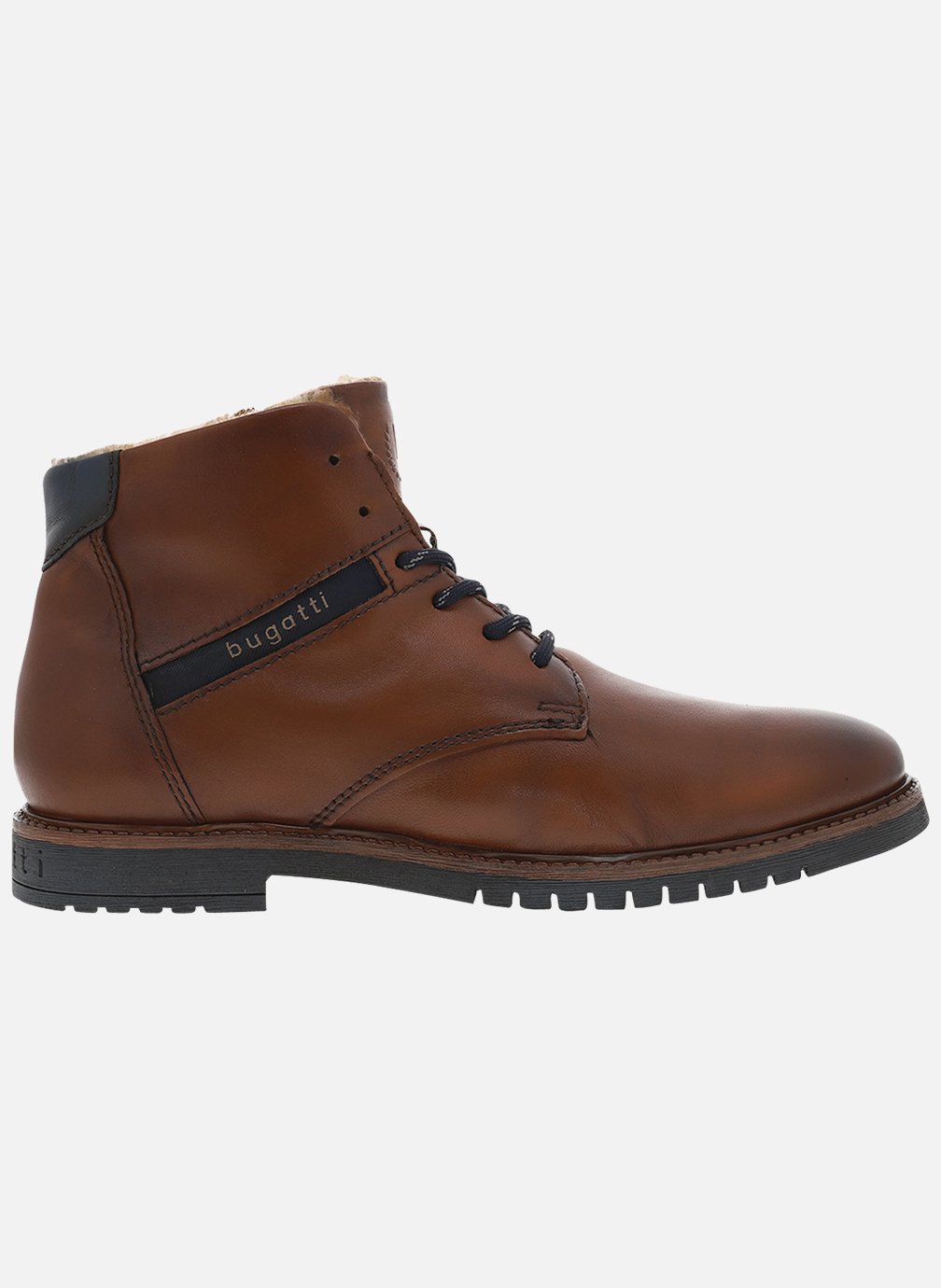 bugatti MARCELLO - Schnürstiefelette - braun/cognac