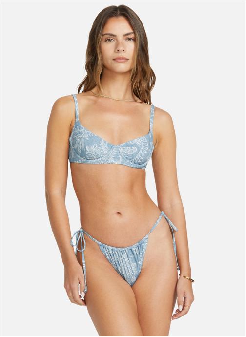 Billabong Hauts de maillot balconnet Trippin Tides femme bleu