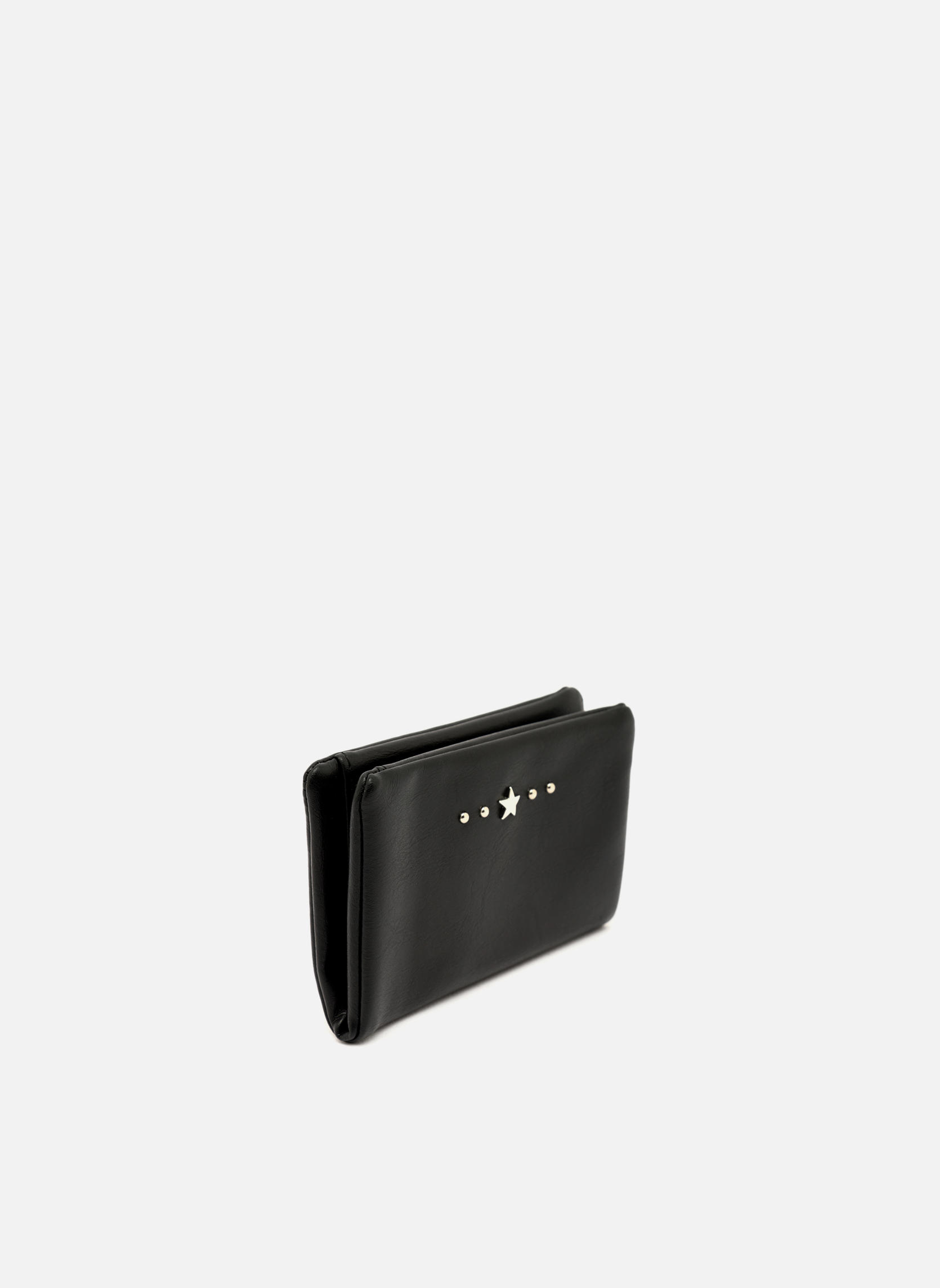 Porte-monnaies Portefeuille Nescoji Black femme noir Misako Porte-monnaies Portefeuille Nescoji Black femme noir Noir