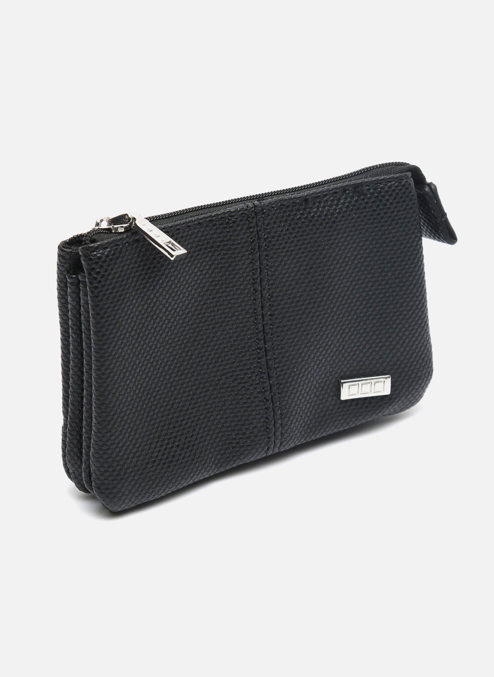 Porte-monnaies Portefeuille unisexe Engri Black femme noir Misako Porte-monnaies Portefeuille unisexe Engri Black femme noir Noir