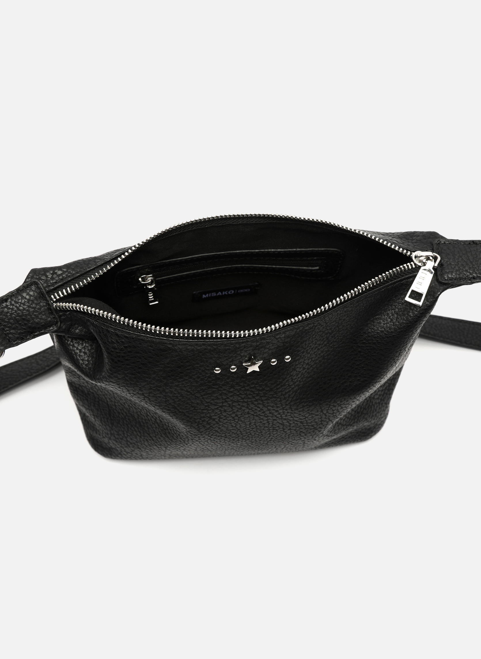 Sacs à main Sac à main Nesqui Black femme noir Misako Sacs à main Sac à main Nesqui Black femme noir Noir