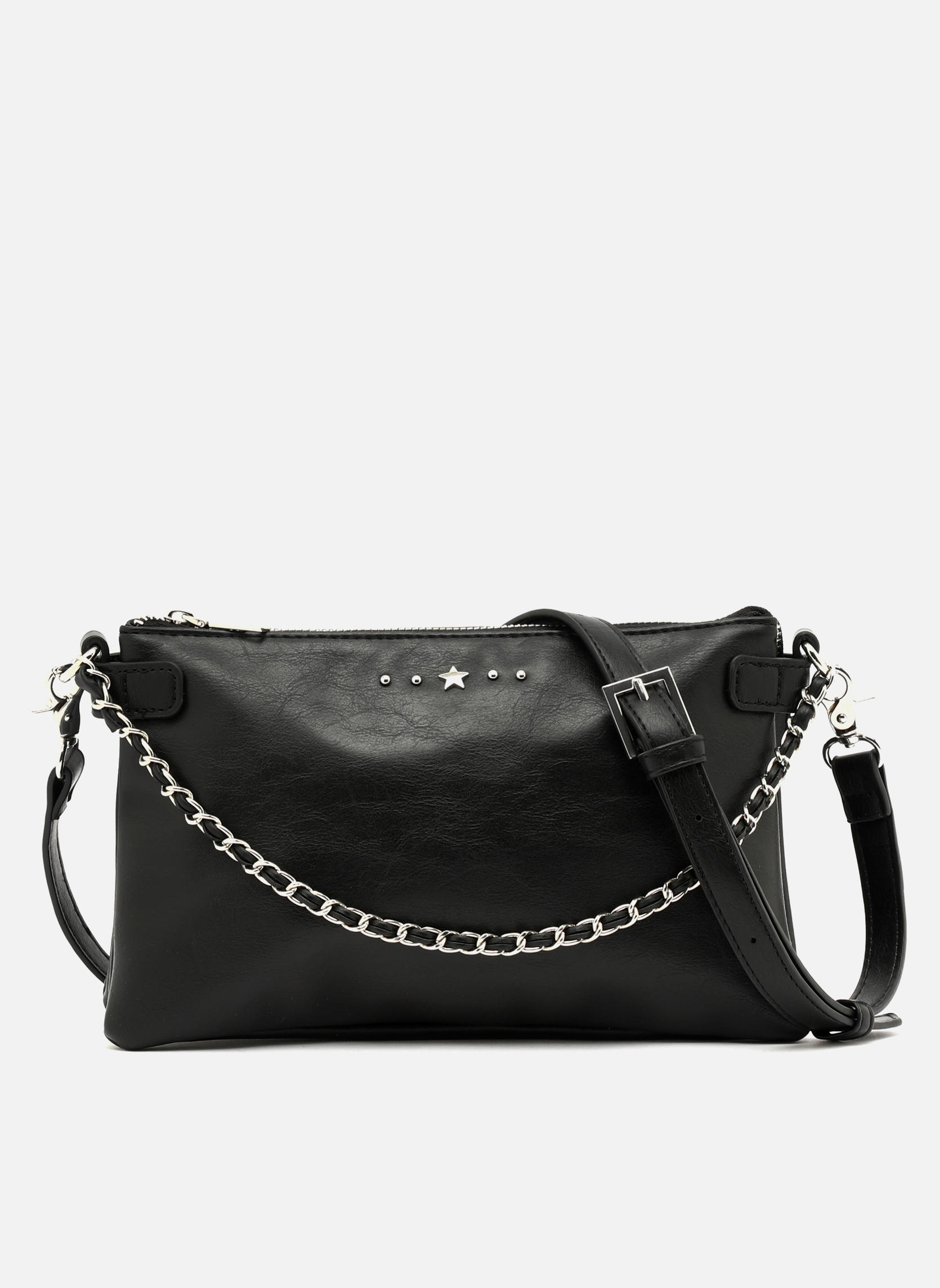 Sacs à main Sac à main Nesco Black femme noir Misako Sacs à main Sac à main Nesco Black femme noir Noir