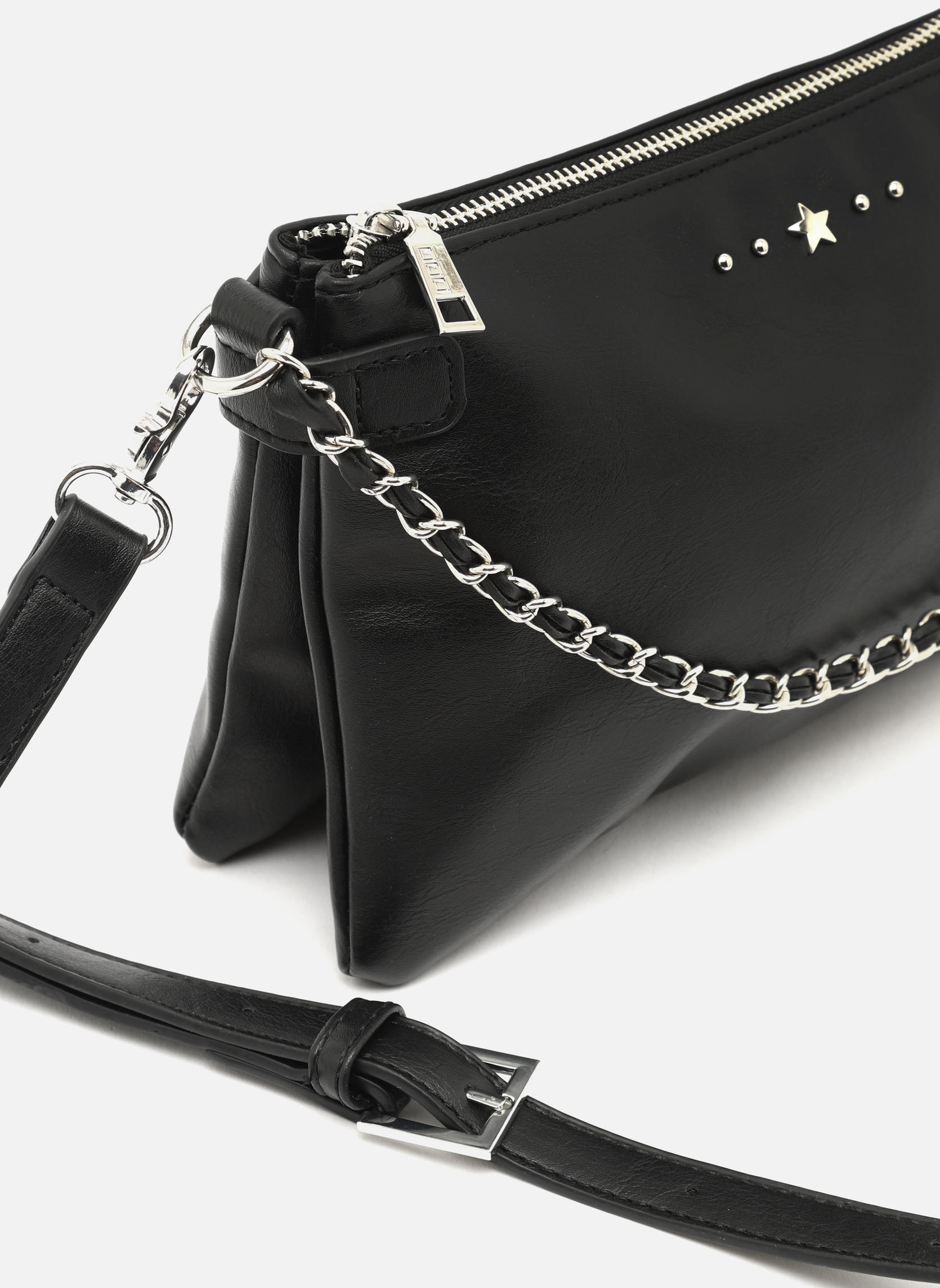 Sacs à main Sac à main Nesco Black femme noir Misako Sacs à main Sac à main Nesco Black femme noir Noir