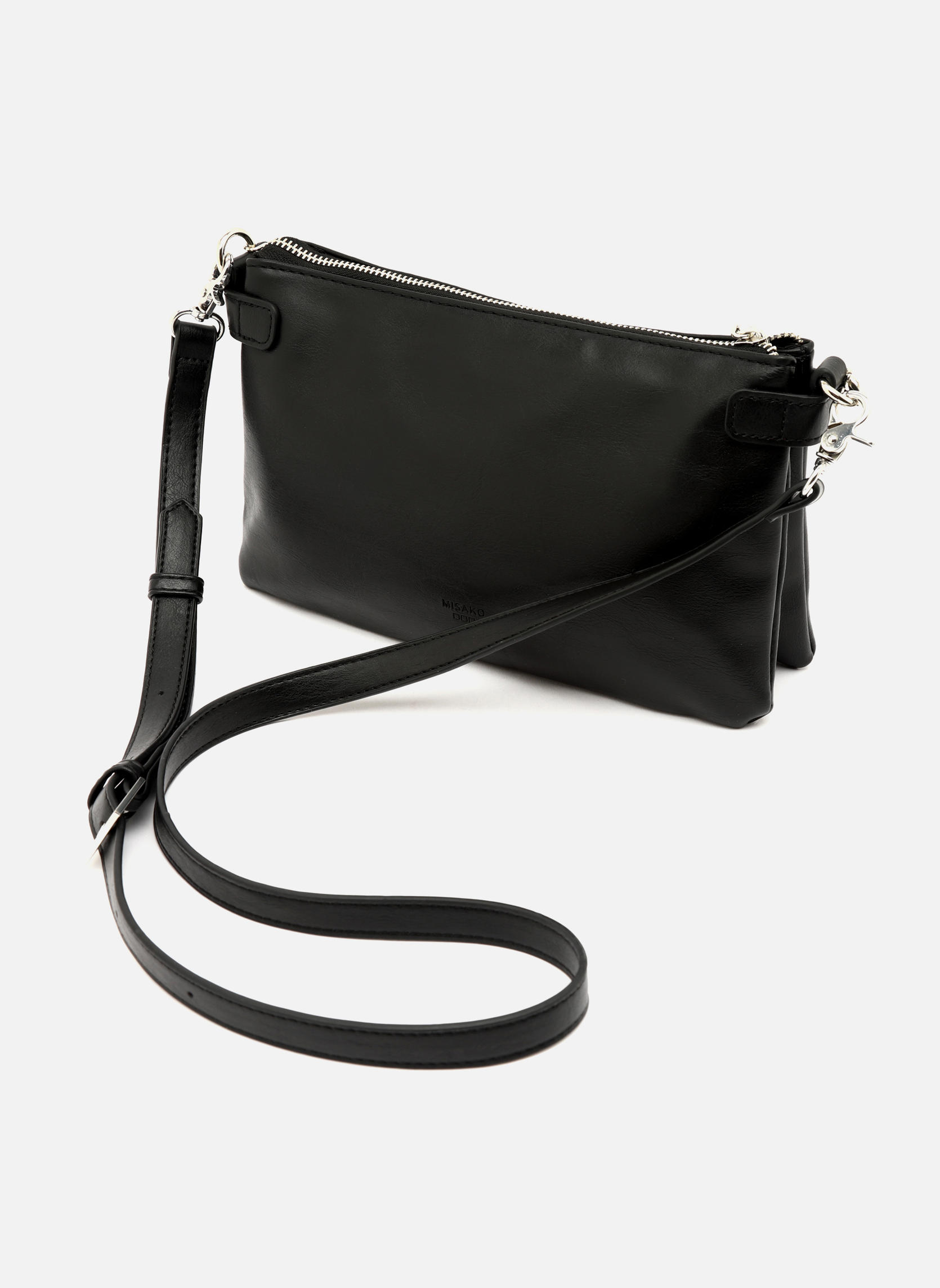 Sacs à main Sac à main Nesco Black femme noir Misako Sacs à main Sac à main Nesco Black femme noir Noir