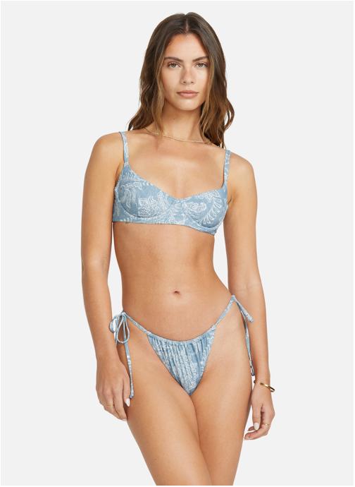 Billabong Bas de maillot culotte Trippin Tides Bells femme bleu