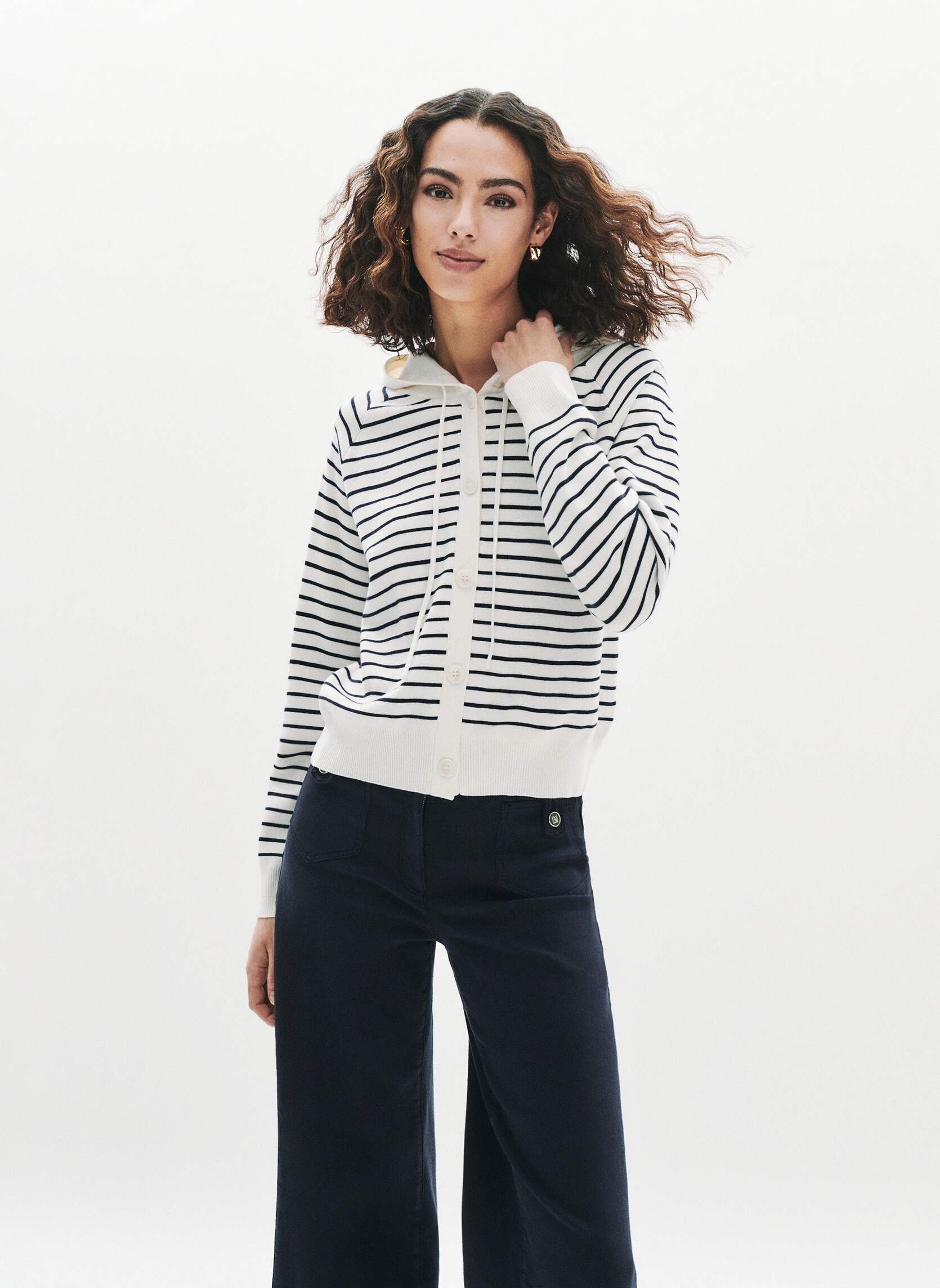 Gilets 251K-MONTSE femme bleu Caroll Gilets 251K-MONTSE femme bleu Bleu marine