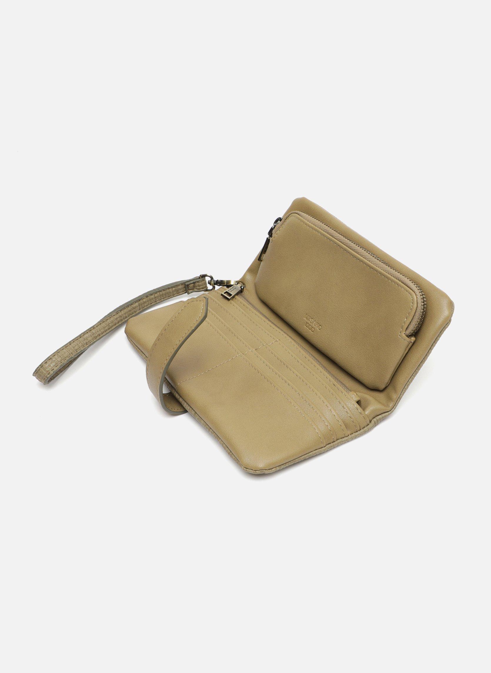 Porte-monnaies Portefeuille Badi Green femme vert Misako Porte-monnaies Portefeuille Badi Green femme vert Vert