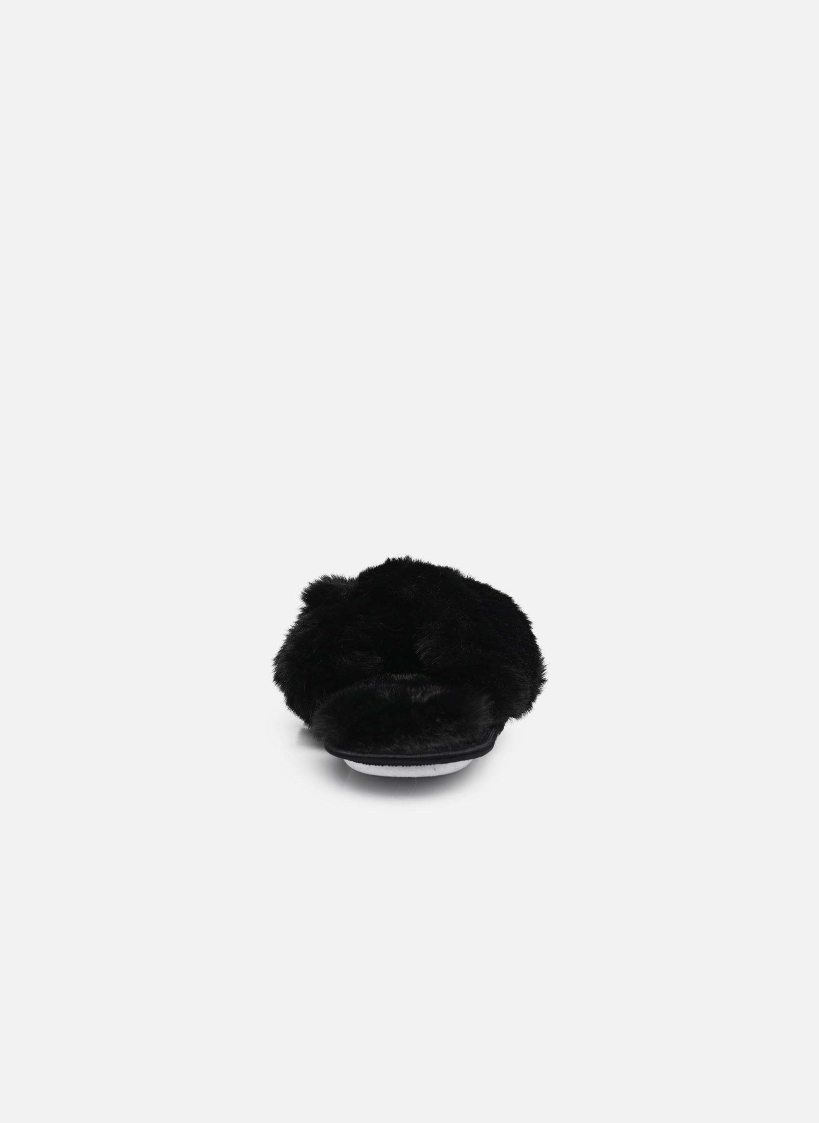 Chaussons mules MULES FOURREES croise femme noir Sarenza Wear Chaussons mules MULES FOURREES croise femme noir NOIR