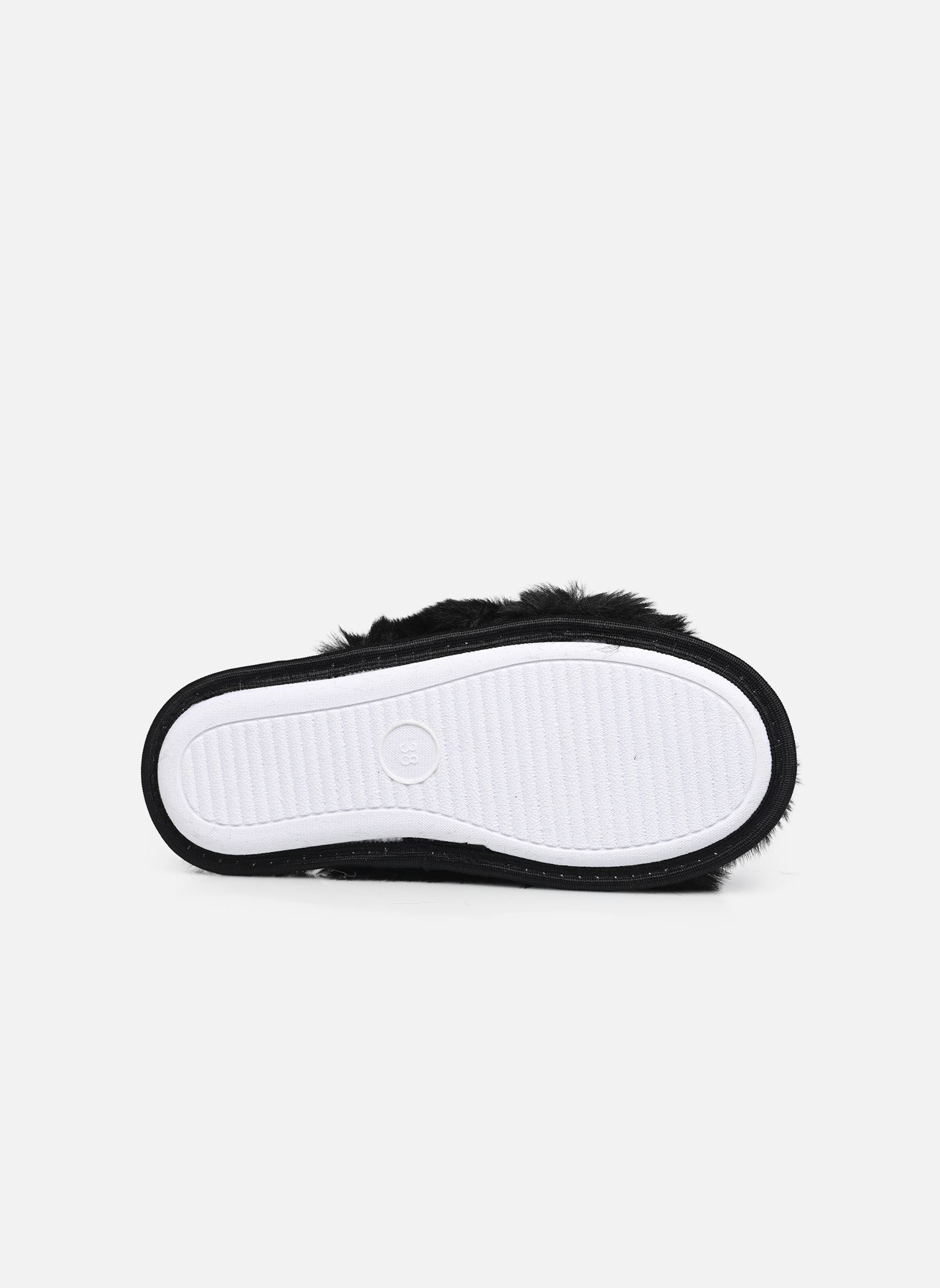Chaussons mules MULES FOURREES croise femme noir Sarenza Wear Chaussons mules MULES FOURREES croise femme noir NOIR