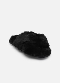 Chaussons mules MULES FOURREES croise femme noir