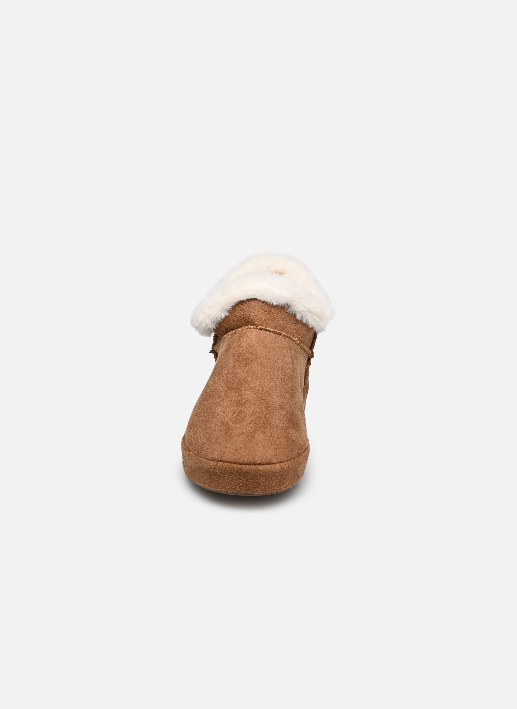 Chaussons montants BOOTS FOURREES femme marron Sarenza Wear Chaussons montants BOOTS FOURREES femme marron CAMEL